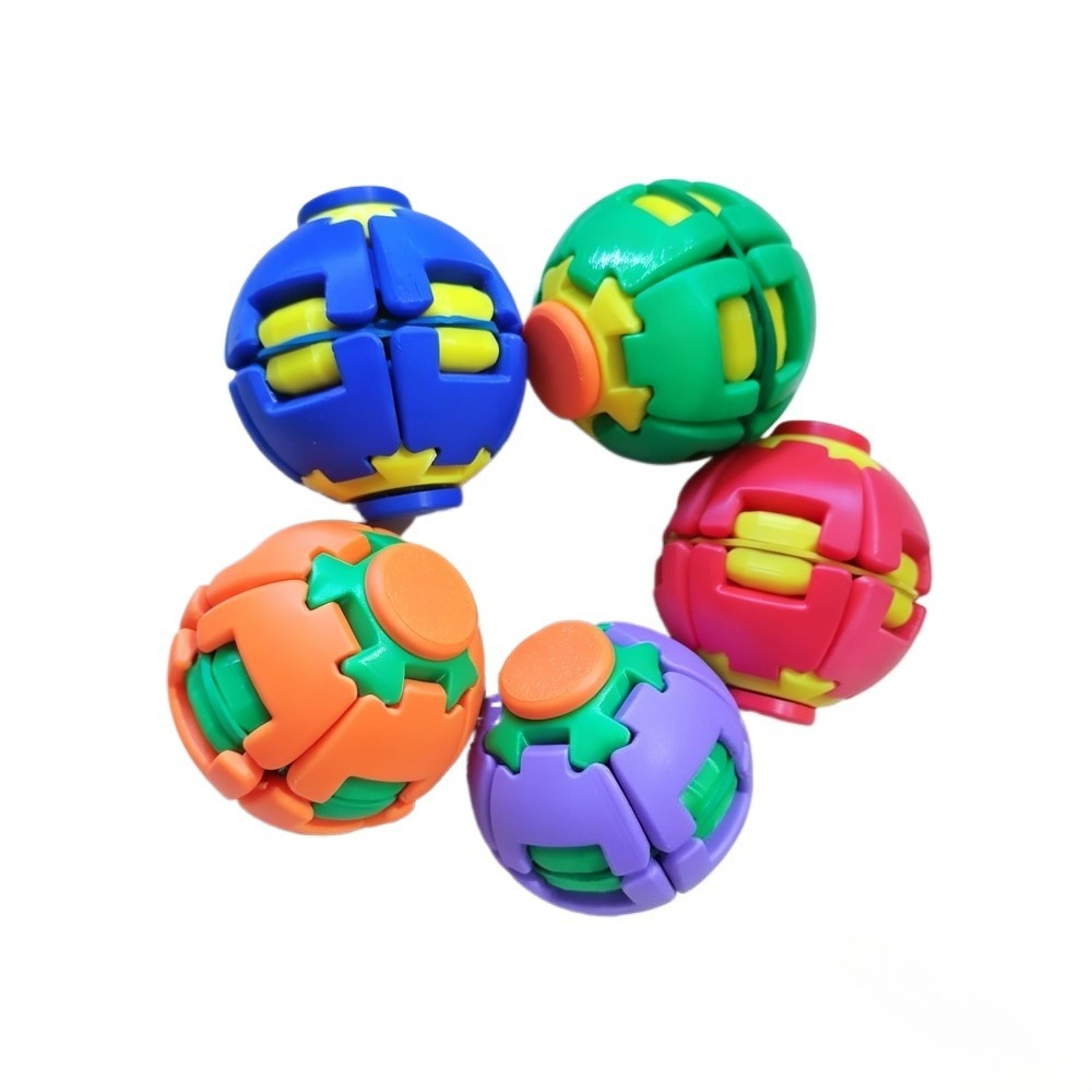 Kids Toys Kids Toys - Verwandelbarer Fidget-Spinner-Ball, durch Drücken zu drehen,