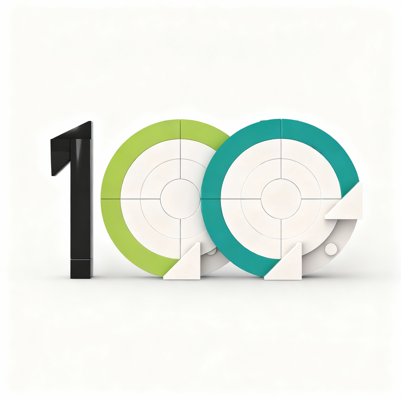 Kids Toys Logo - 100 Stück MOC Logo Jahre PHOENIX