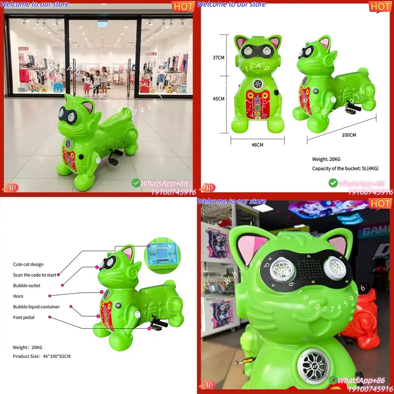 Kids Toys Rental - CE-zertifiziertes, regenfestes Outdoor-Kinder-Bubble-Ride-on-Spielzeug aus strapazierfähigem PE-Material,