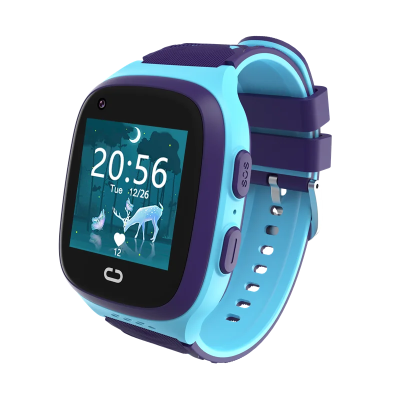 Kids Smartwatch Gps - 4G Kinder Smartwatch SOS Wasserdichte WiFi