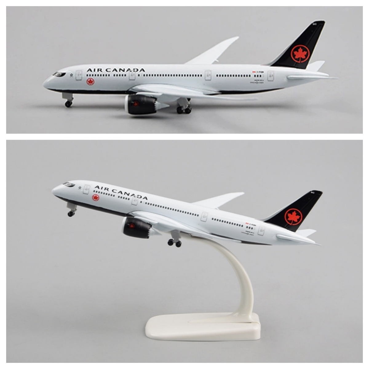 Kids Toys Canada - 20CM Maßstab 1:400 B787 Kanada Airlines