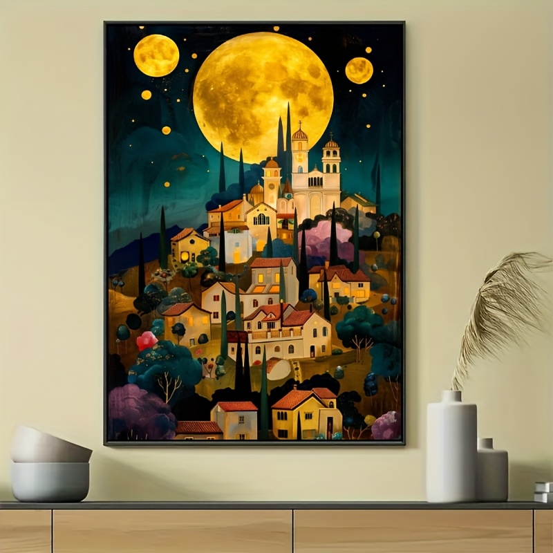 Kids Toys Under 500 - 500/1000/1200/2000-teilige Puzzles „Under The Moon Village“,