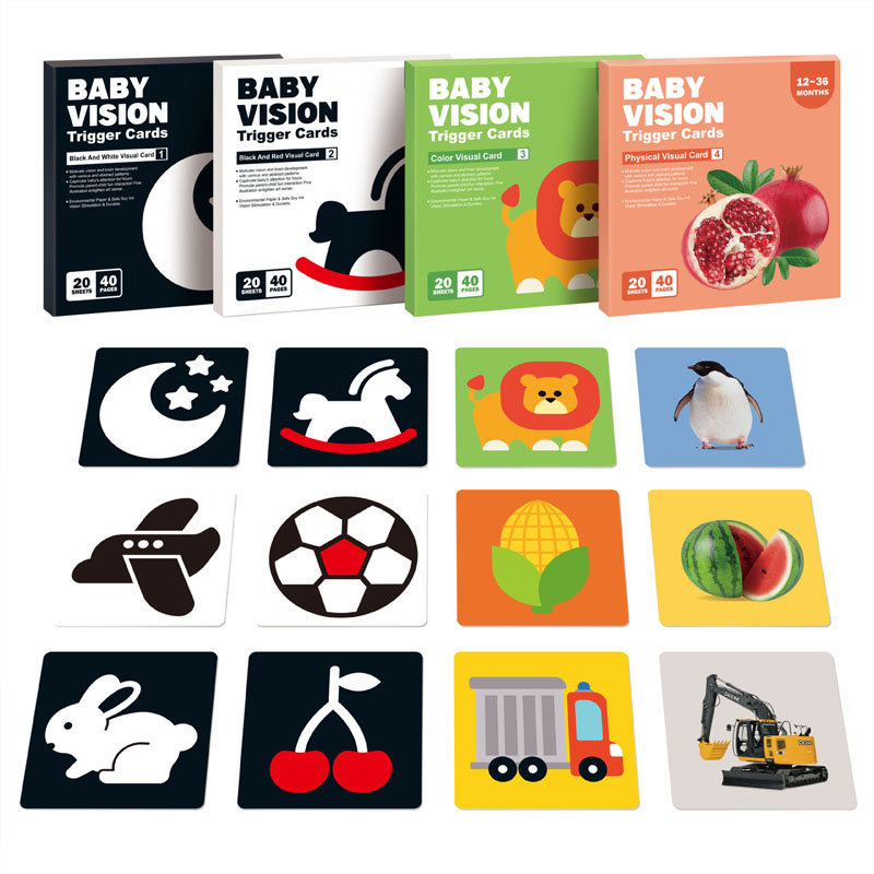 Educational Flash Card - Frühe Bildung Spielzeug Für Baby Montessori