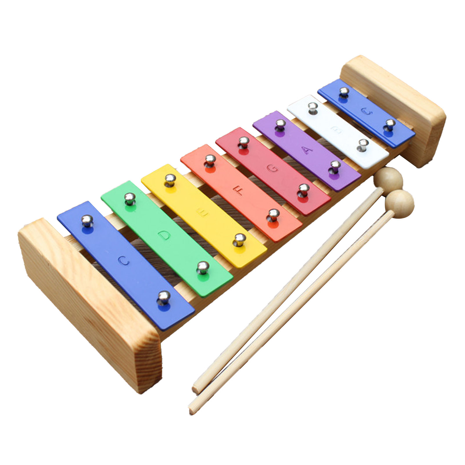 Kids Toys Xylophone - 8-Noten-Xylophon, Kinderspielzeug, musikalisches Schlaginstrument zur pädagogischen