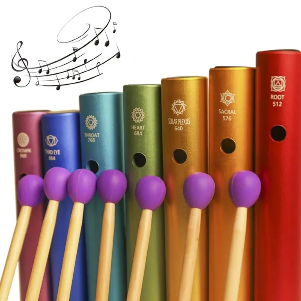 Kids Yoga Toys - Bunte Wah-Wah Tube Musikglocken für Kinder