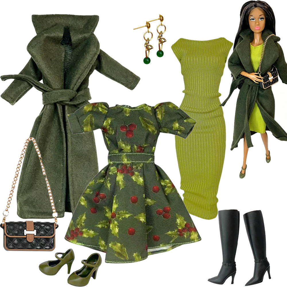 Kids Toys Kit - 1/6 Maßstab Puppenkleidung Mode Hochwertiges Anziehset