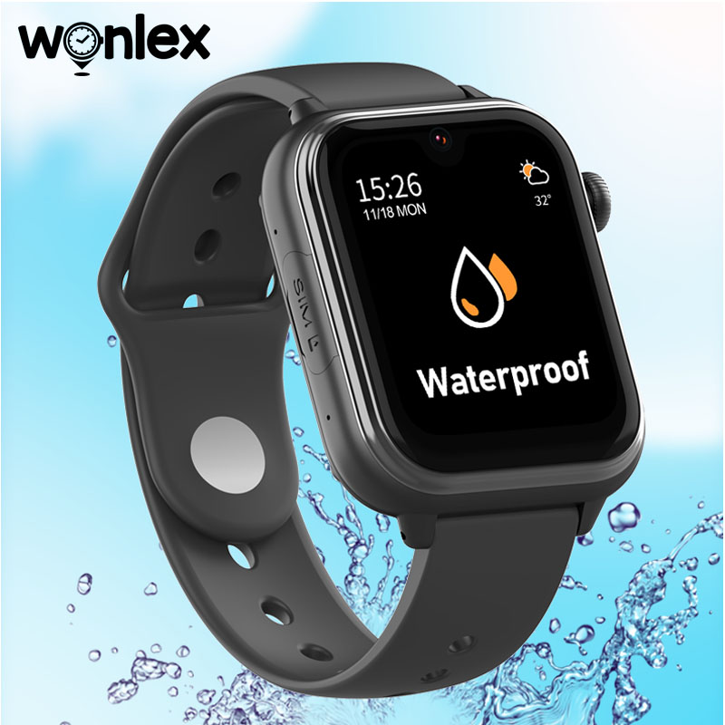 Kids Smartwatch Gps - Wonlex KT37 GPS-Smartwatch für Kinder, AI-Sprachassistent,
