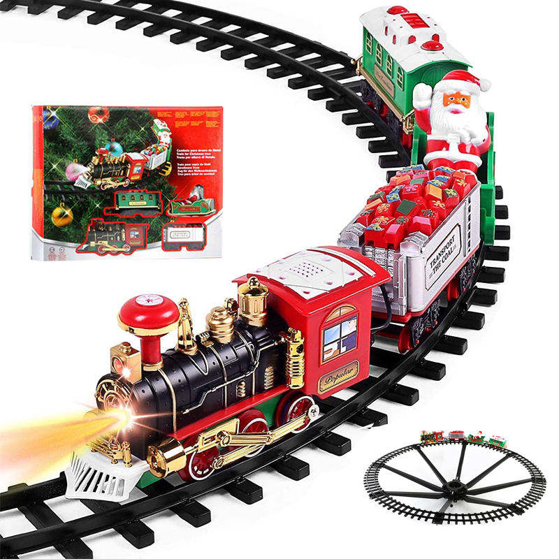 Weihnachtliches Elektrozug-Set – Toy Train Track Set Bewertung und Preis