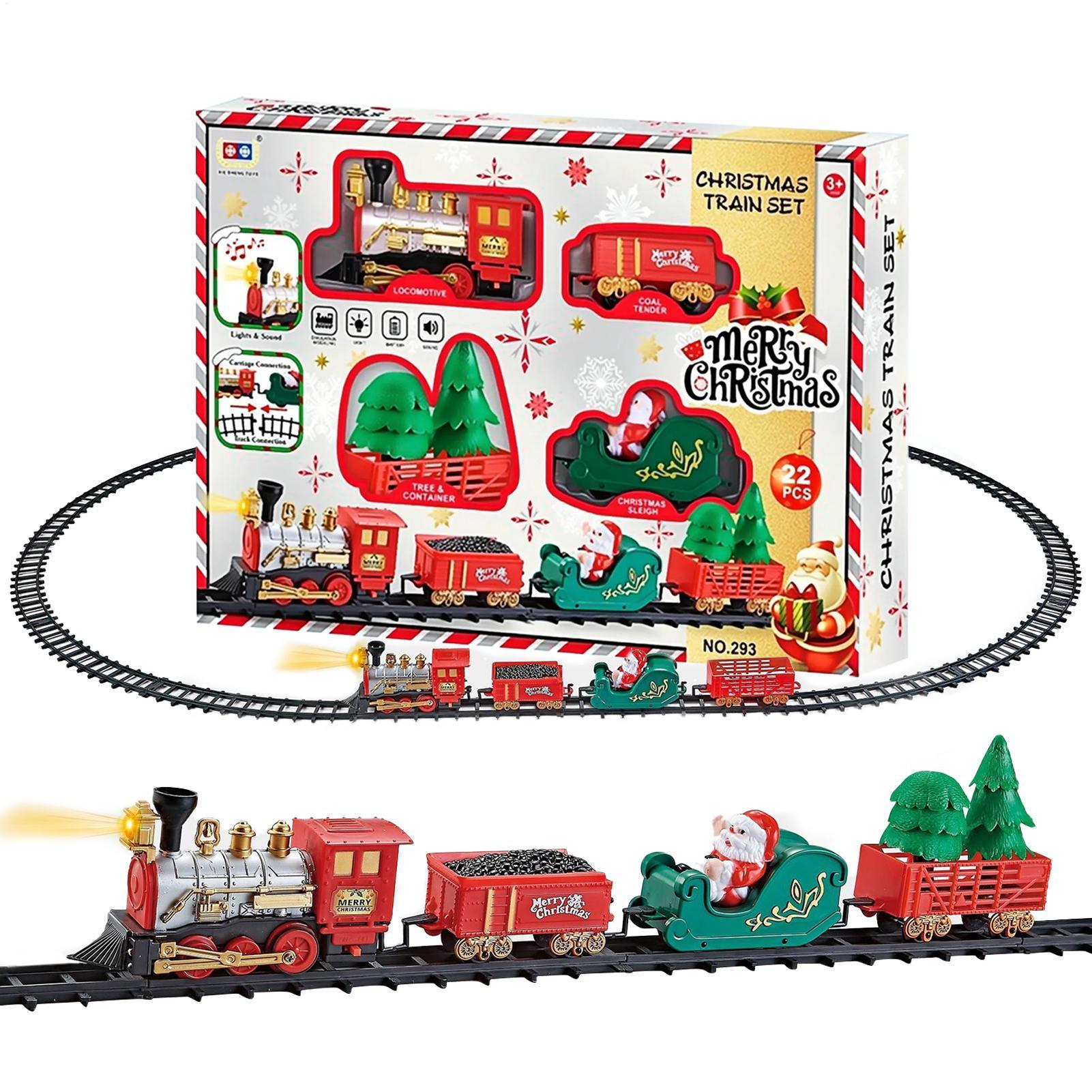 Weihnachten Zug mit Licht und  – Toy Train Track Set Bewertung und Preis