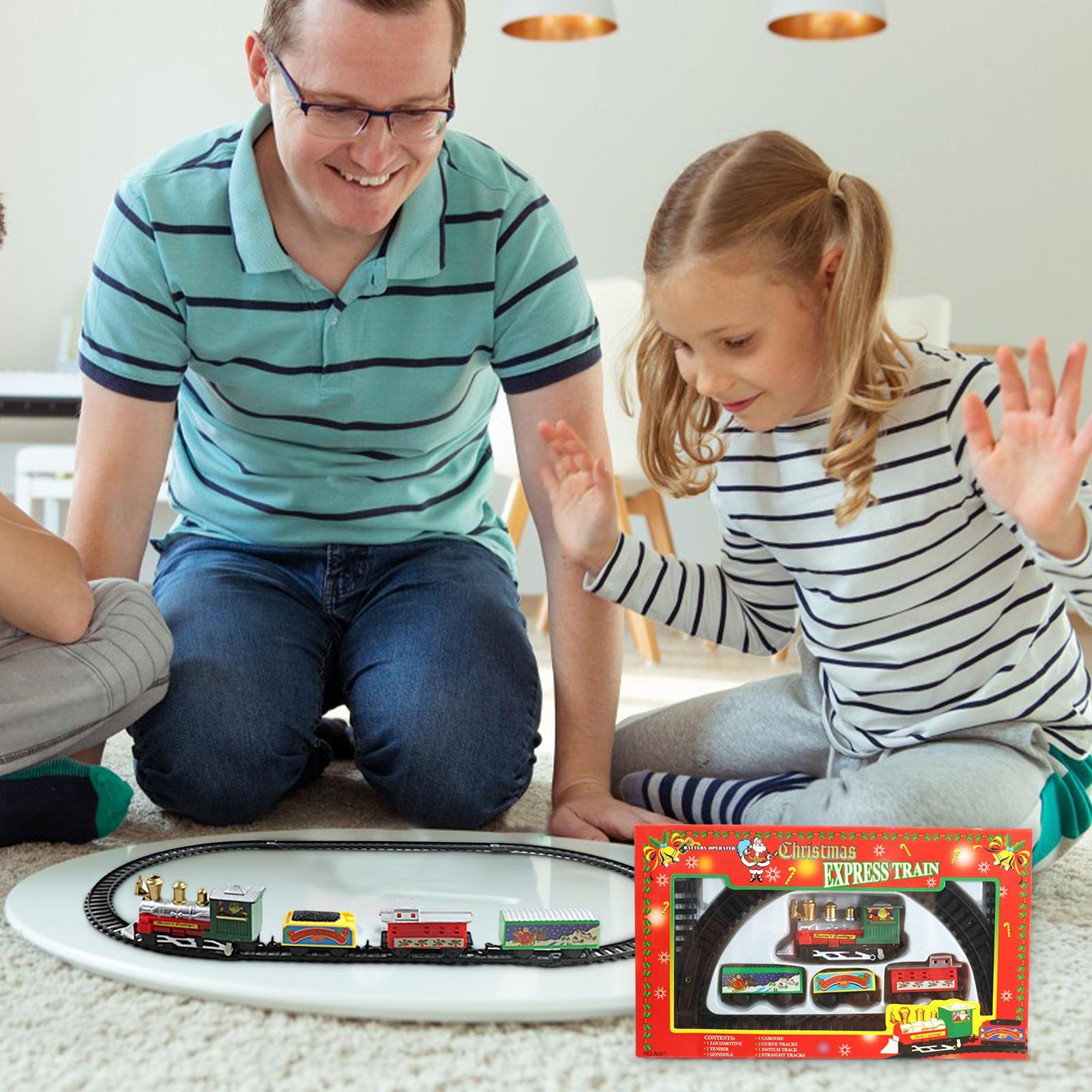 Weihnachtszug-Set mit Gleis, k – Toy Train Track Set Bewertung und Preis
