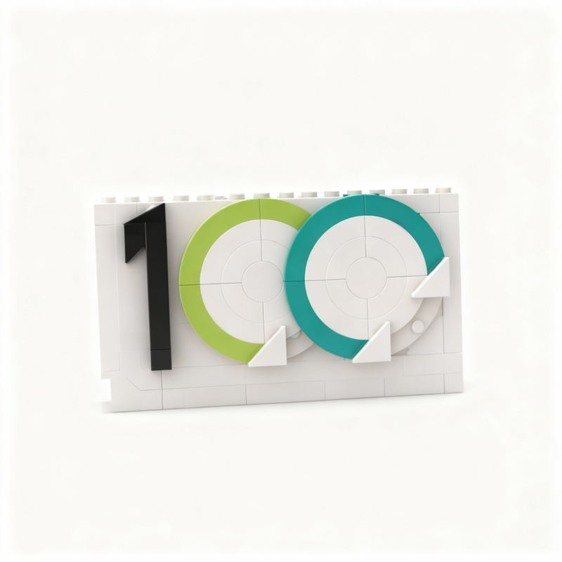 100 Stück MOC Logo Jahre PHOEN – Kids Toys Logo Bewertung und Preis