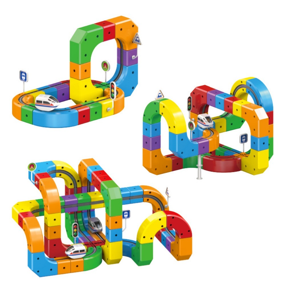 DIY Montage-Schienenfusionszug – Toy Train Track Set Bewertung und Preis