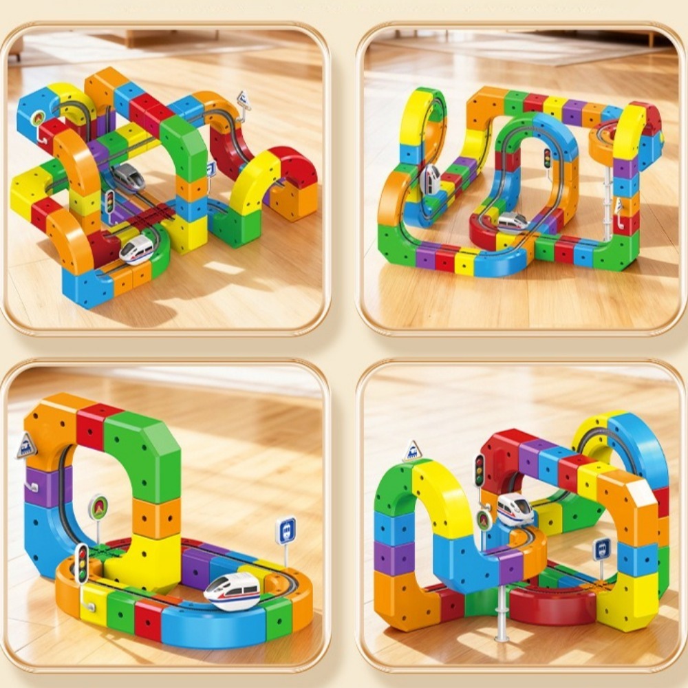 DIY Montage-Schienenfusionszug – Toy Train Track Set Bewertung und Preis
