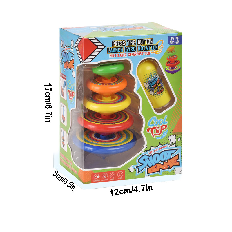 Stapelbares Kreisel-Spielzeug  – Kids Toys Under 500 Bewertung und Preis