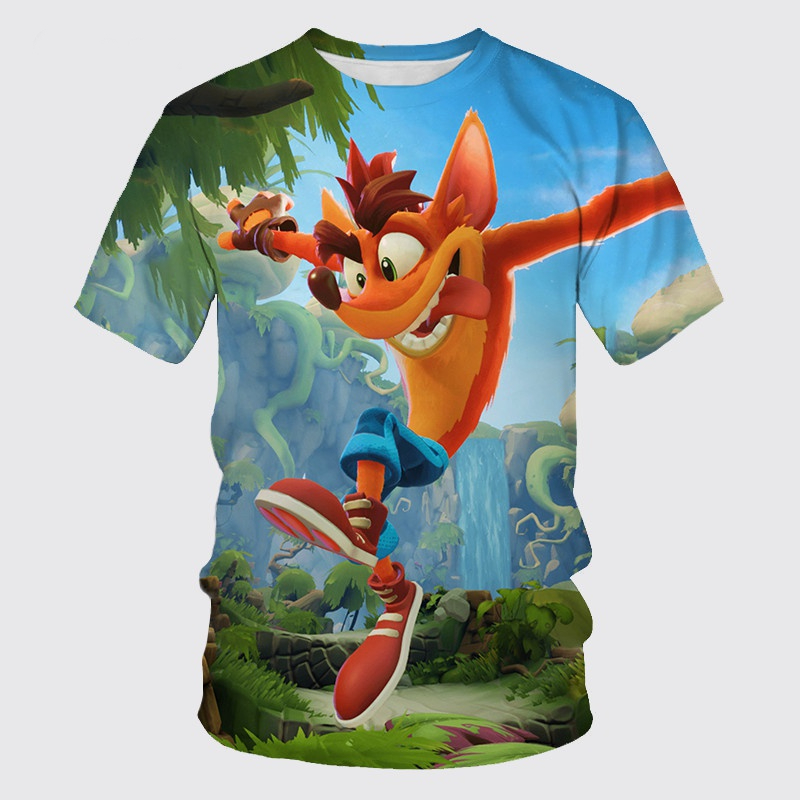 Retro Game Crash Bandicoot T-S – Kids Toys Vintage Bewertung und Preis