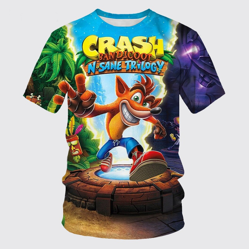 Retro Game Crash Bandicoot T-S – Kids Toys Vintage Bewertung und Preis