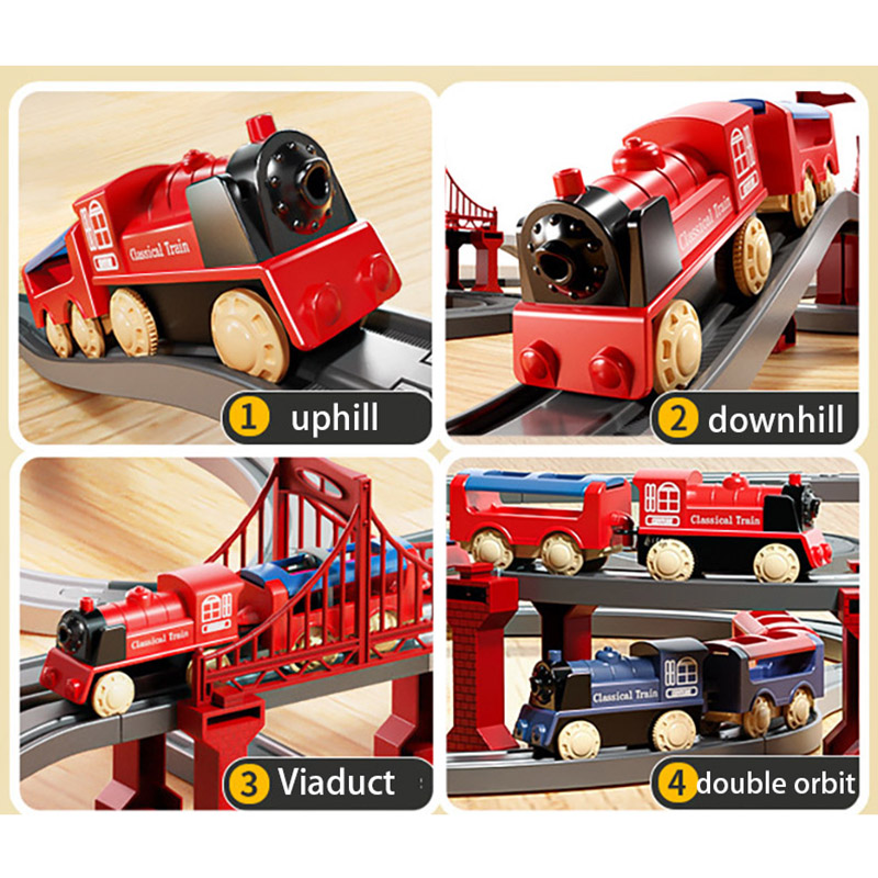 44-teiliges Elektrisches Eisen – Toy Train Track Set Bewertung und Preis