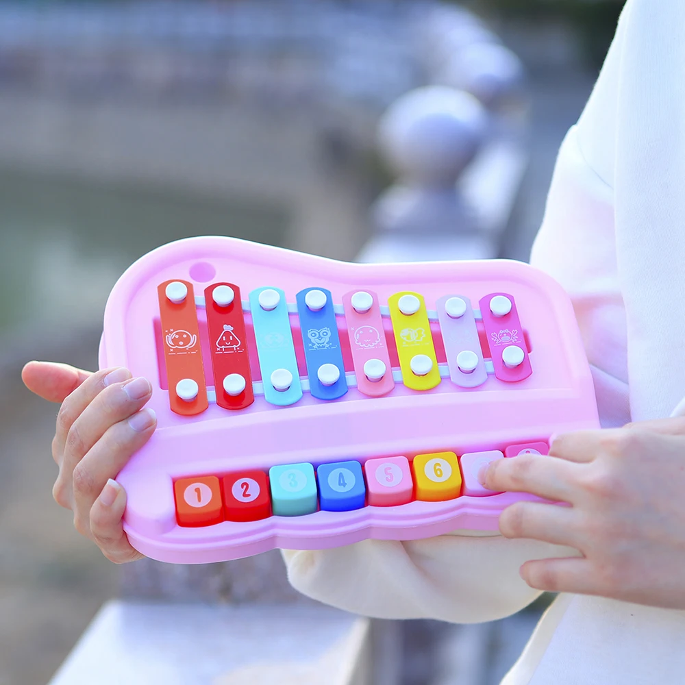 8-Toniges Handperkussionsinstr – Kids Toys Xylophone Bewertung und Preis