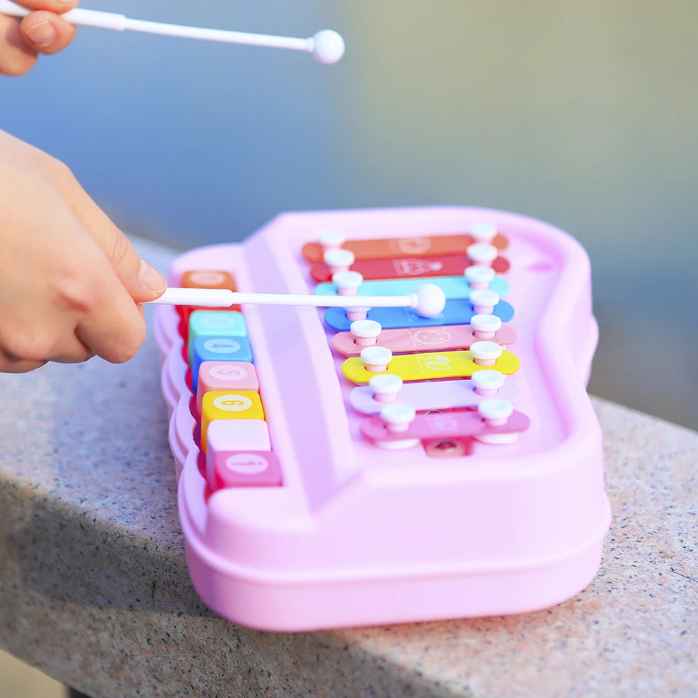 8-Toniges Handperkussionsinstr – Kids Toys Xylophone Bewertung und Preis
