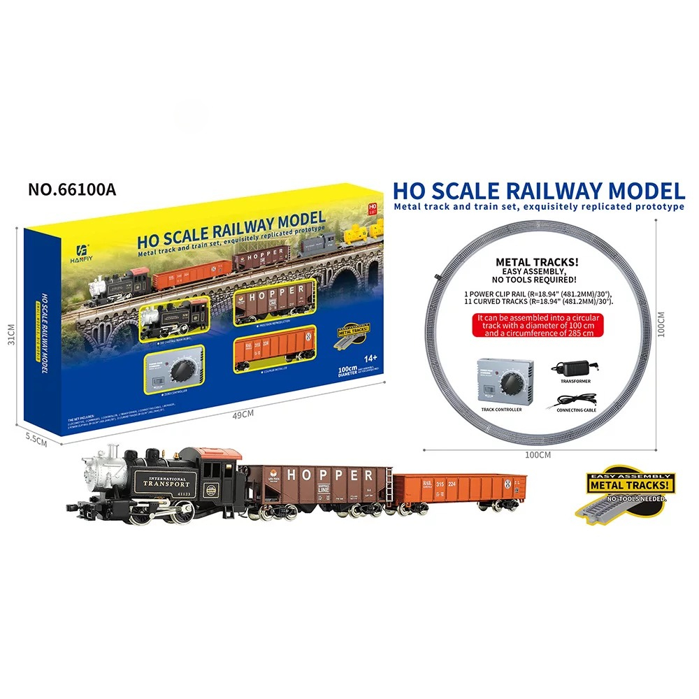 HO-Maßstab Metall-Eisenbahnmod – Toy Train Track Set Bewertung und Preis