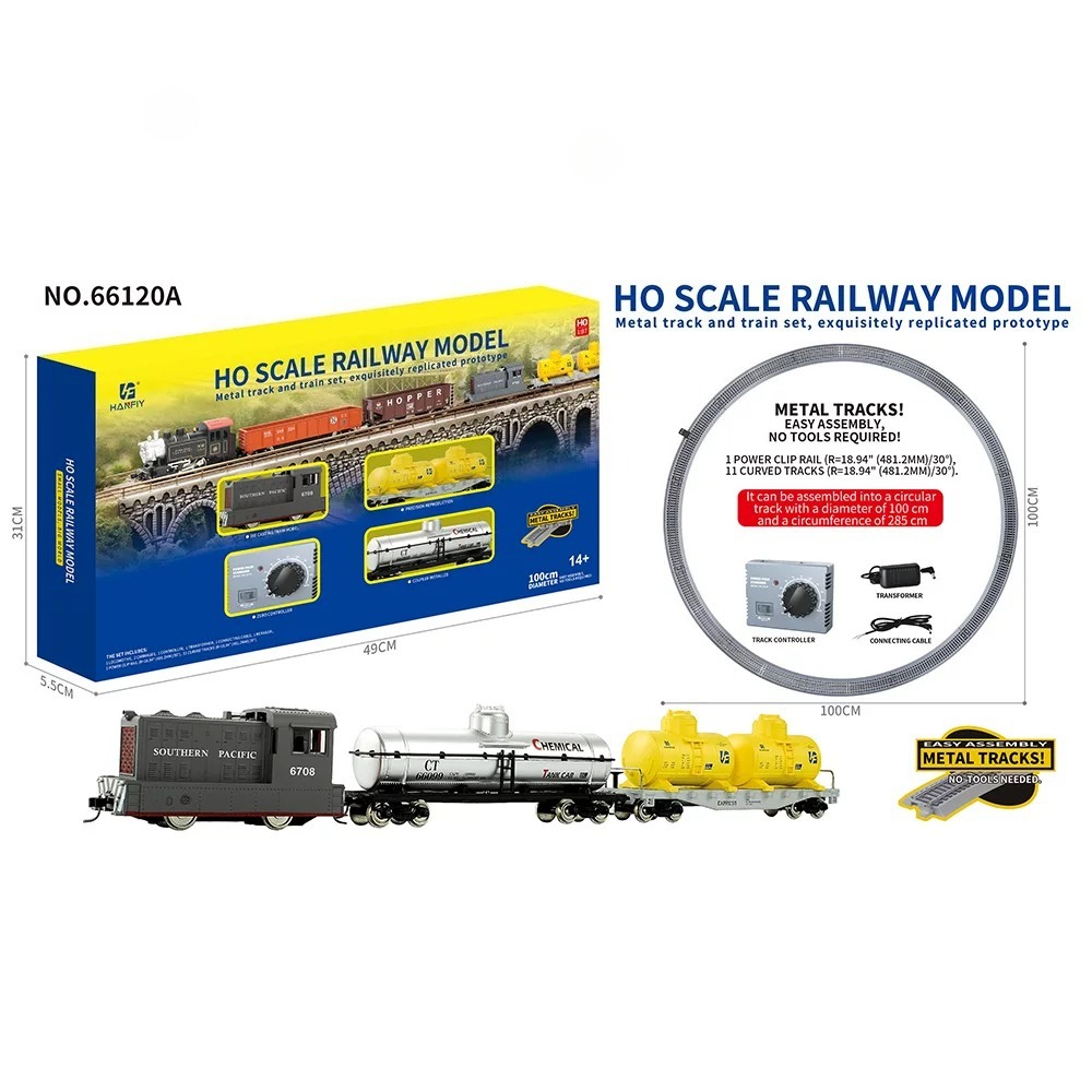 HO-Maßstab Metall-Eisenbahnmod – Toy Train Track Set Bewertung und Preis
