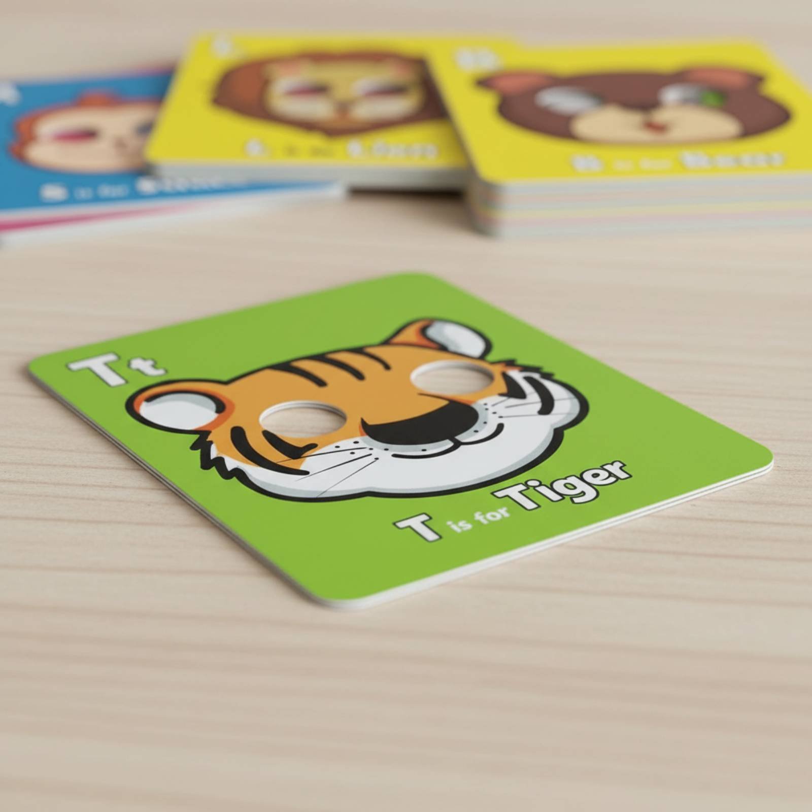 Kreaturenmasken-Lernkarten, in – Educational Flash Card Bewertung und Preis