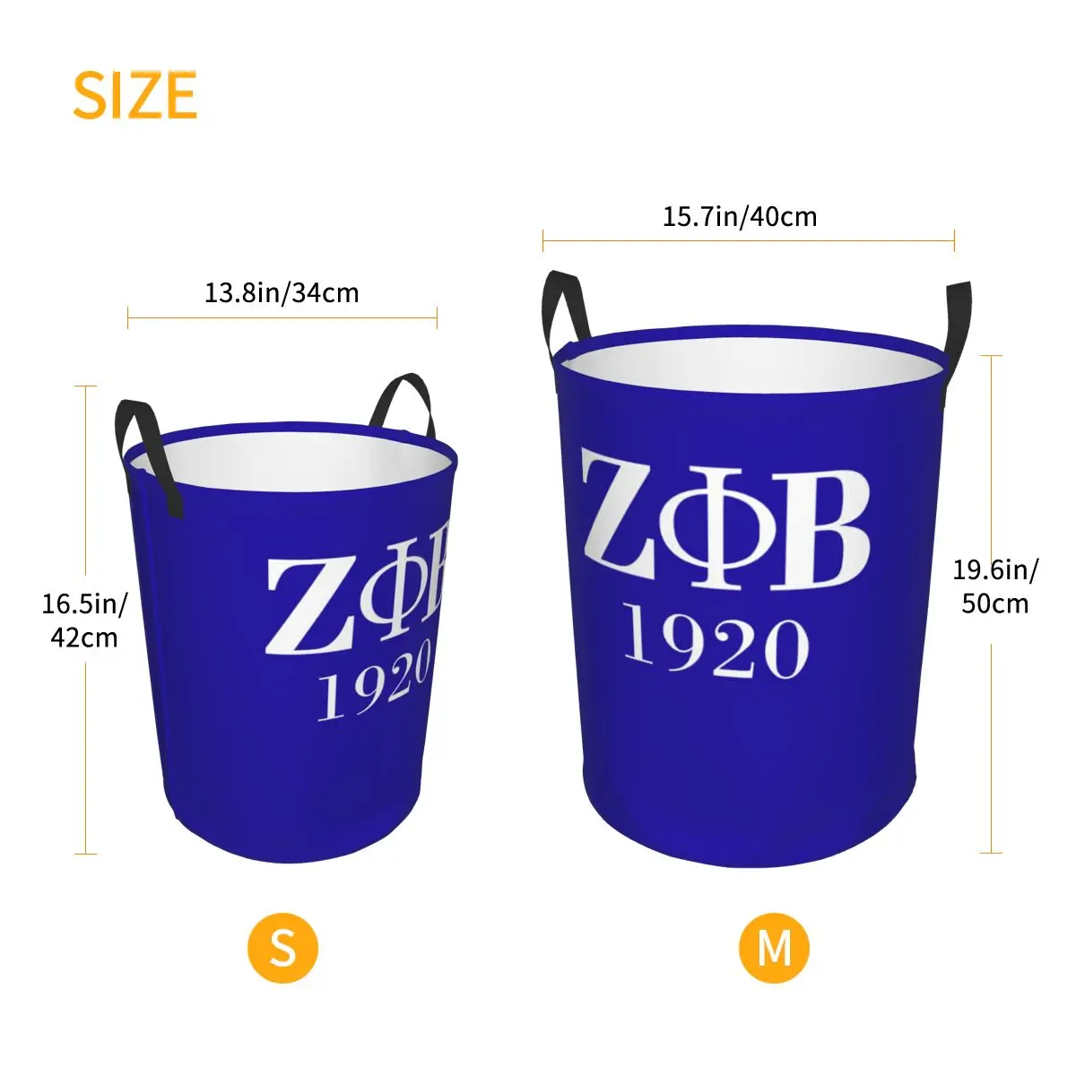 Wäschekorb mit Zeta Phi Beta S – Kids Toys Logo Bewertung und Preis