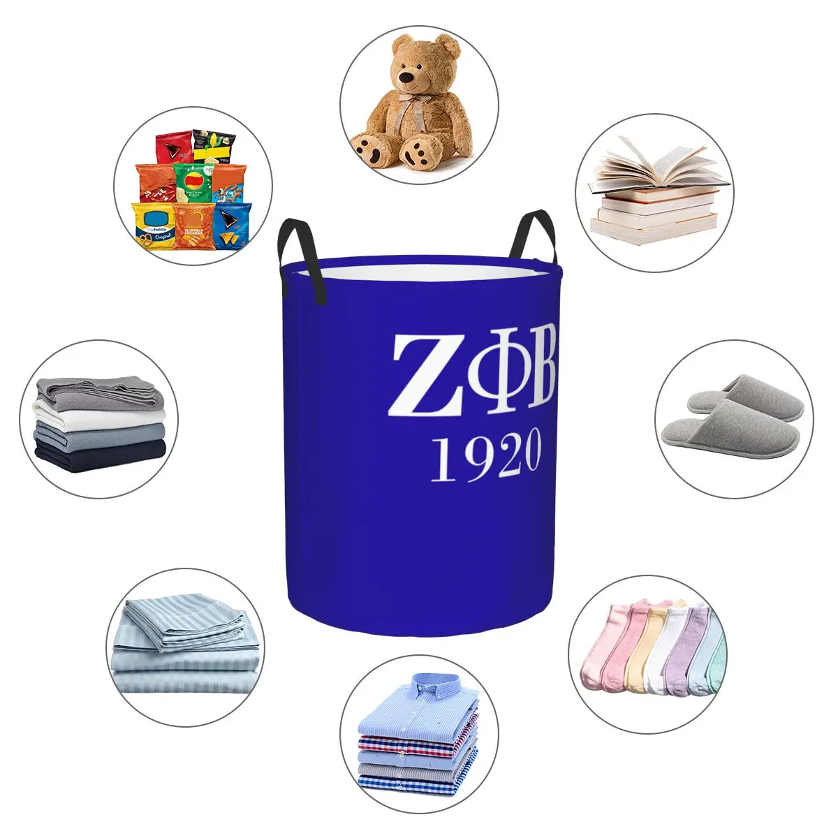 Wäschekorb mit Zeta Phi Beta S – Kids Toys Logo Bewertung und Preis