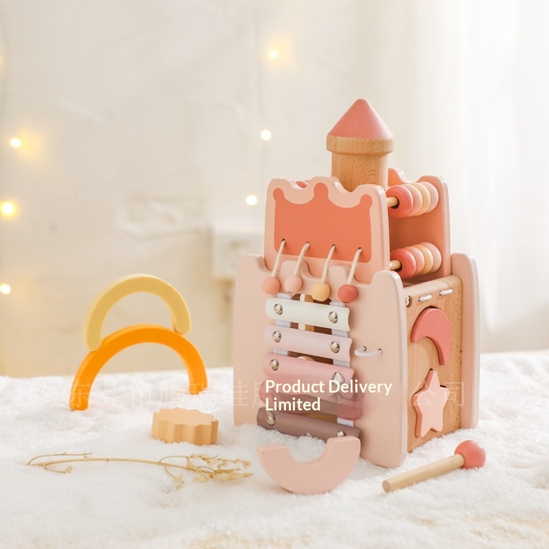 Holzschloss 5-in-1 Aktivitätsw – Kids Toys Xylophone Bewertung und Preis