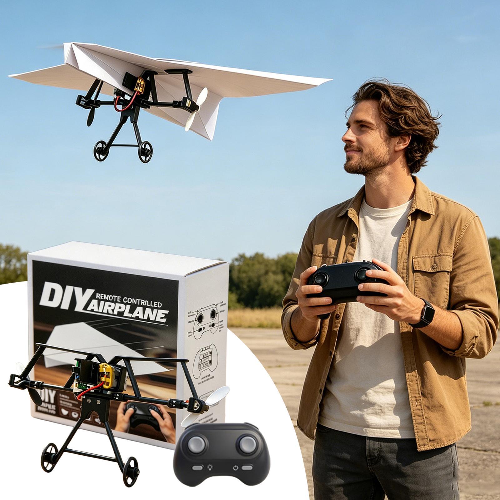 DIY RC Papierflugzeug-Bausatz  – Kids Toys Kit Bewertung und Preis