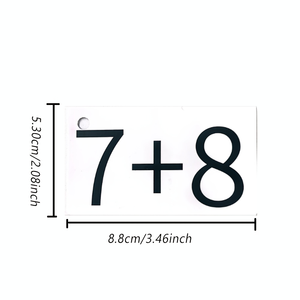 132 Karten mit Addition- und S – Educational Flash Card Bewertung und Preis