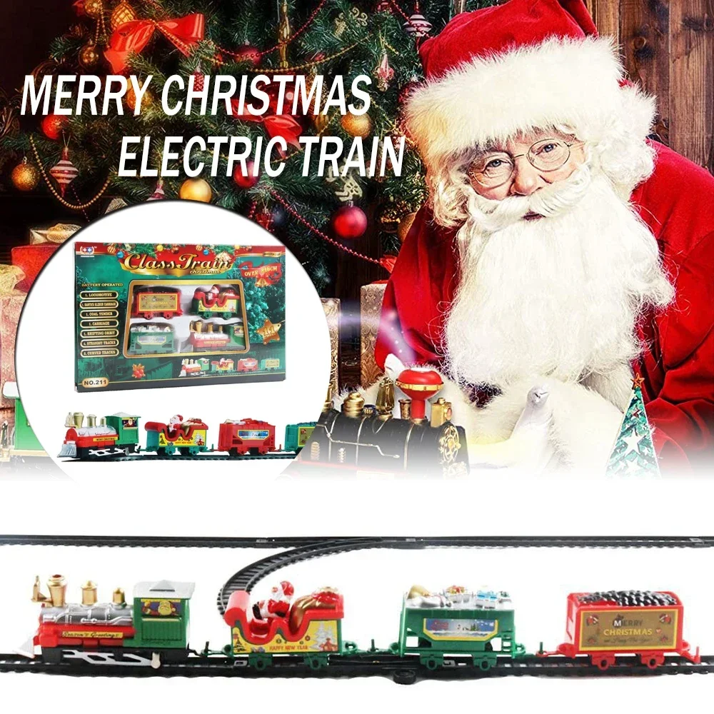 2026 HOT Weihnachts-Eisenbahn- – Toy Train Track Set Bewertung und Preis