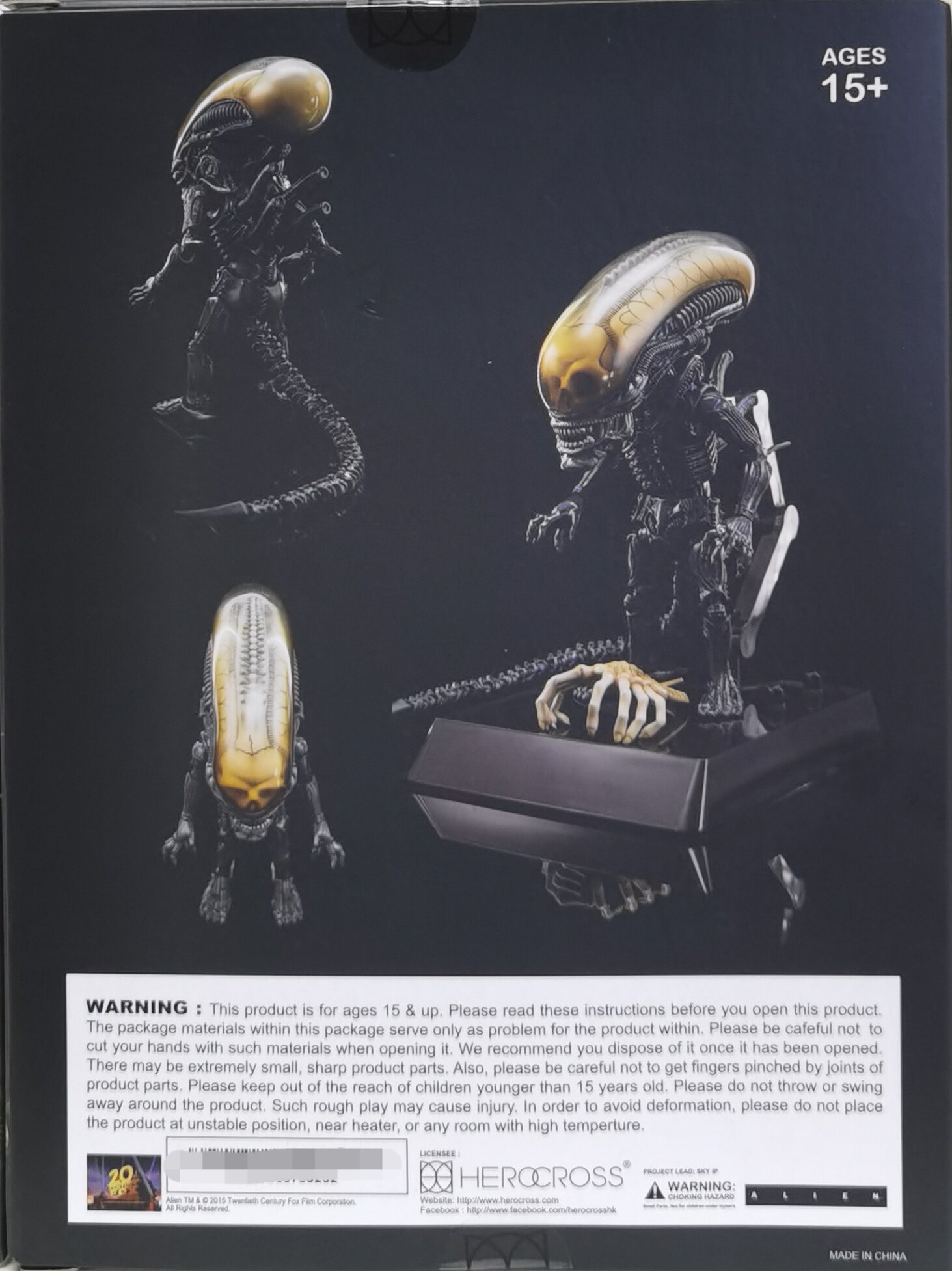 Neue Herocross Movie Alien Xen – Xenomorph Kids Toys Bewertung und Preis