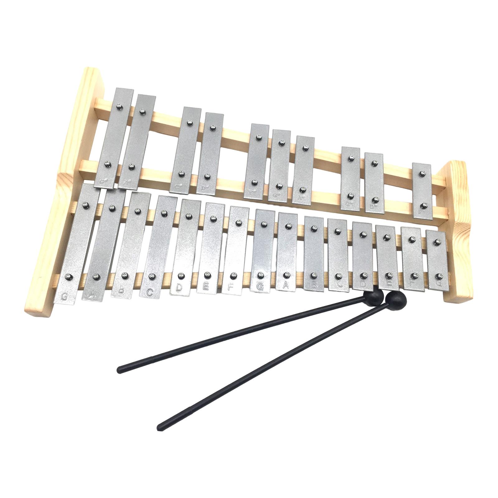 25-Noten-Metallklavier-Xylopho – Kids Toys Xylophone Bewertung und Preis