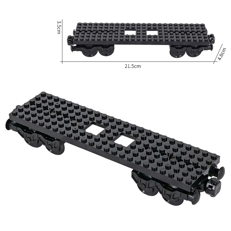 Stadt Zug Track Basis MOC Baus – Toy Train Track Set Bewertung und Preis