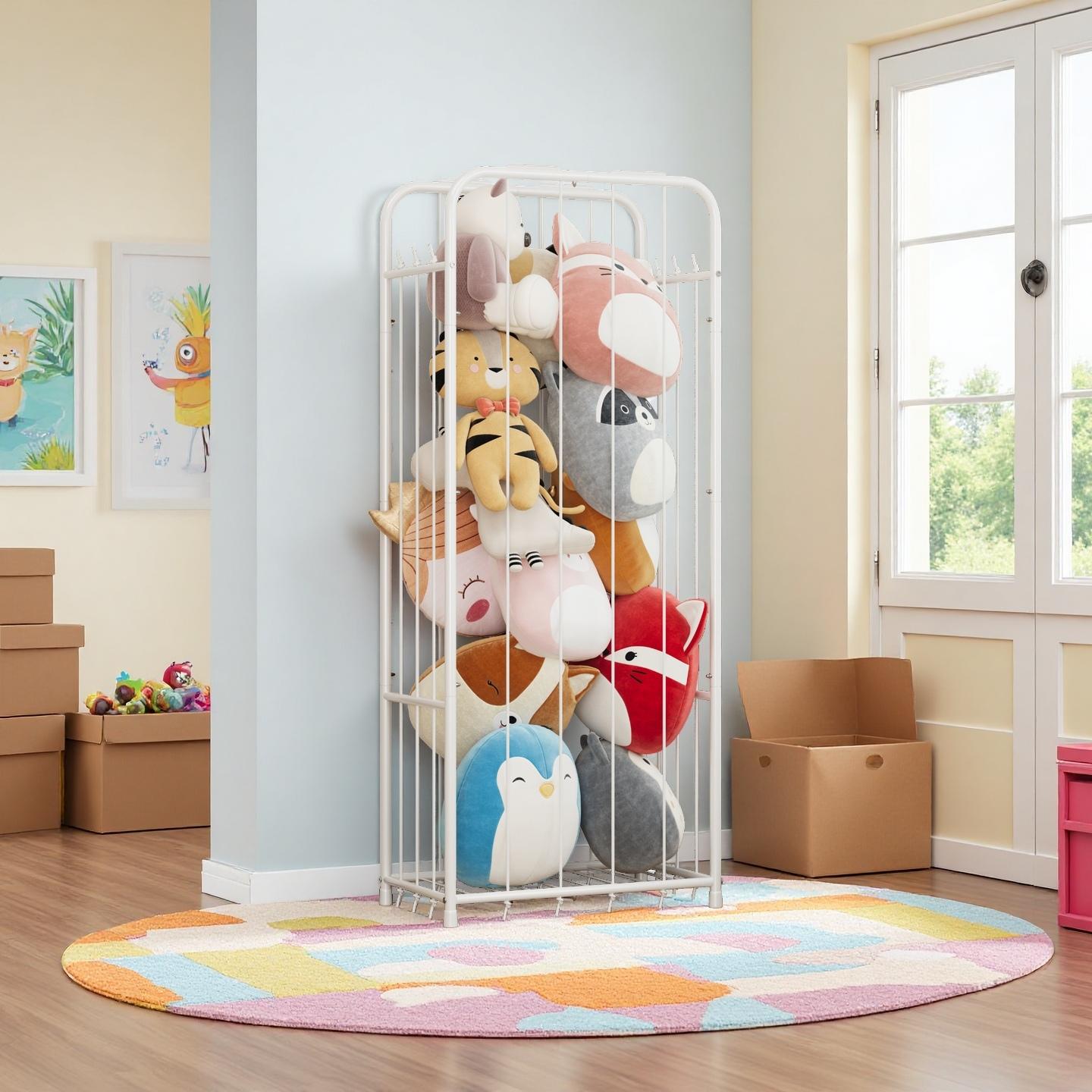 Vertikaler Stofftier-Aufbewahr – Kids Toys Kids Toys Bewertung und Preis