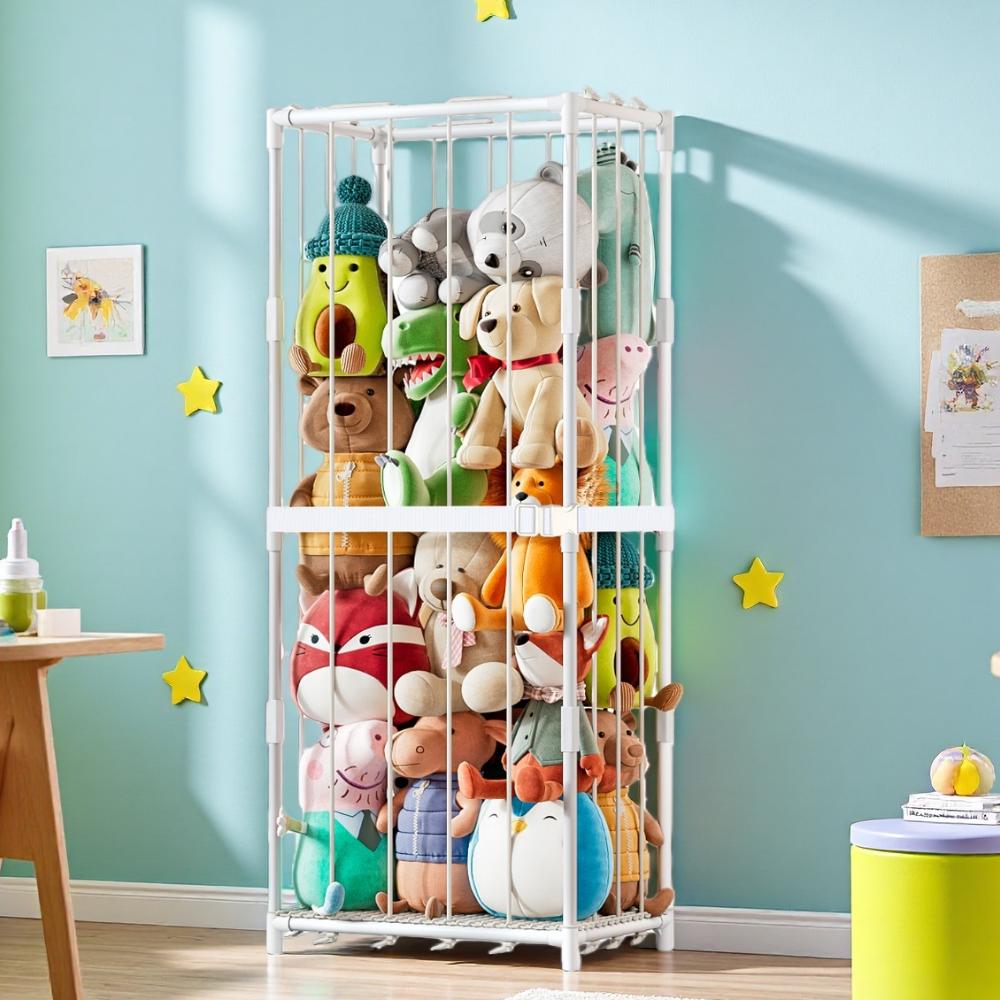 Vertikaler Stofftier-Aufbewahr – Kids Toys Kids Toys Bewertung und Preis