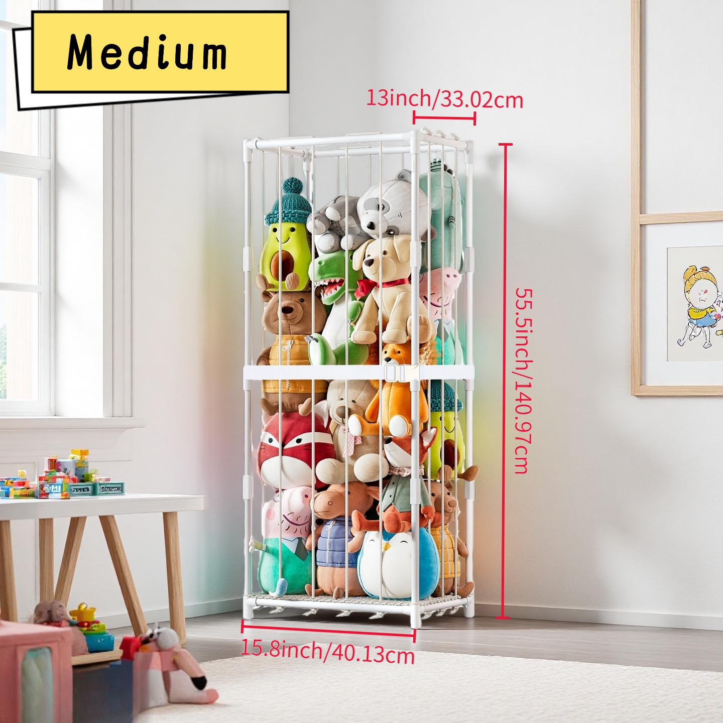 Vertikaler Stofftier-Aufbewahr – Kids Toys Kids Toys Bewertung und Preis