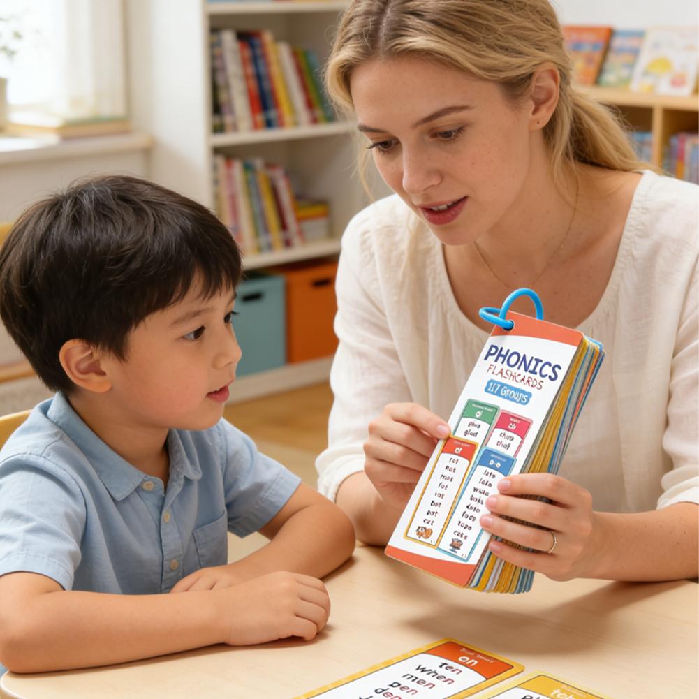 117 Gruppen von Phonics-Lernka – Educational Flash Card Bewertung und Preis
