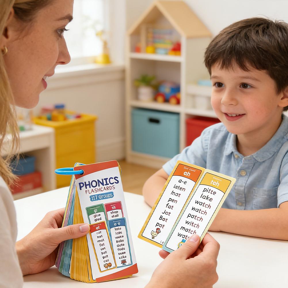 117 Gruppen von Phonics-Lernka – Educational Flash Card Bewertung und Preis