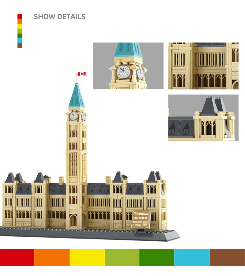Weltberühmte Stadt, moderne Ar – Kids Toys Canada Bewertung und Preis