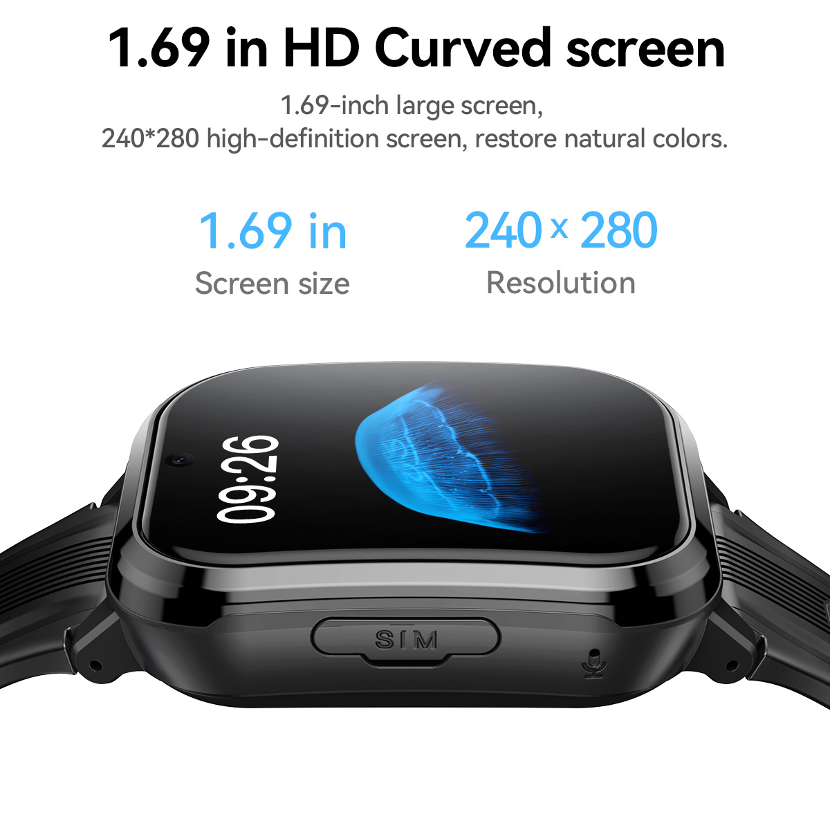HOCO Y108 1,69 Zoll HD LCD Geb – Kids Smartwatch Gps Bewertung und Preis