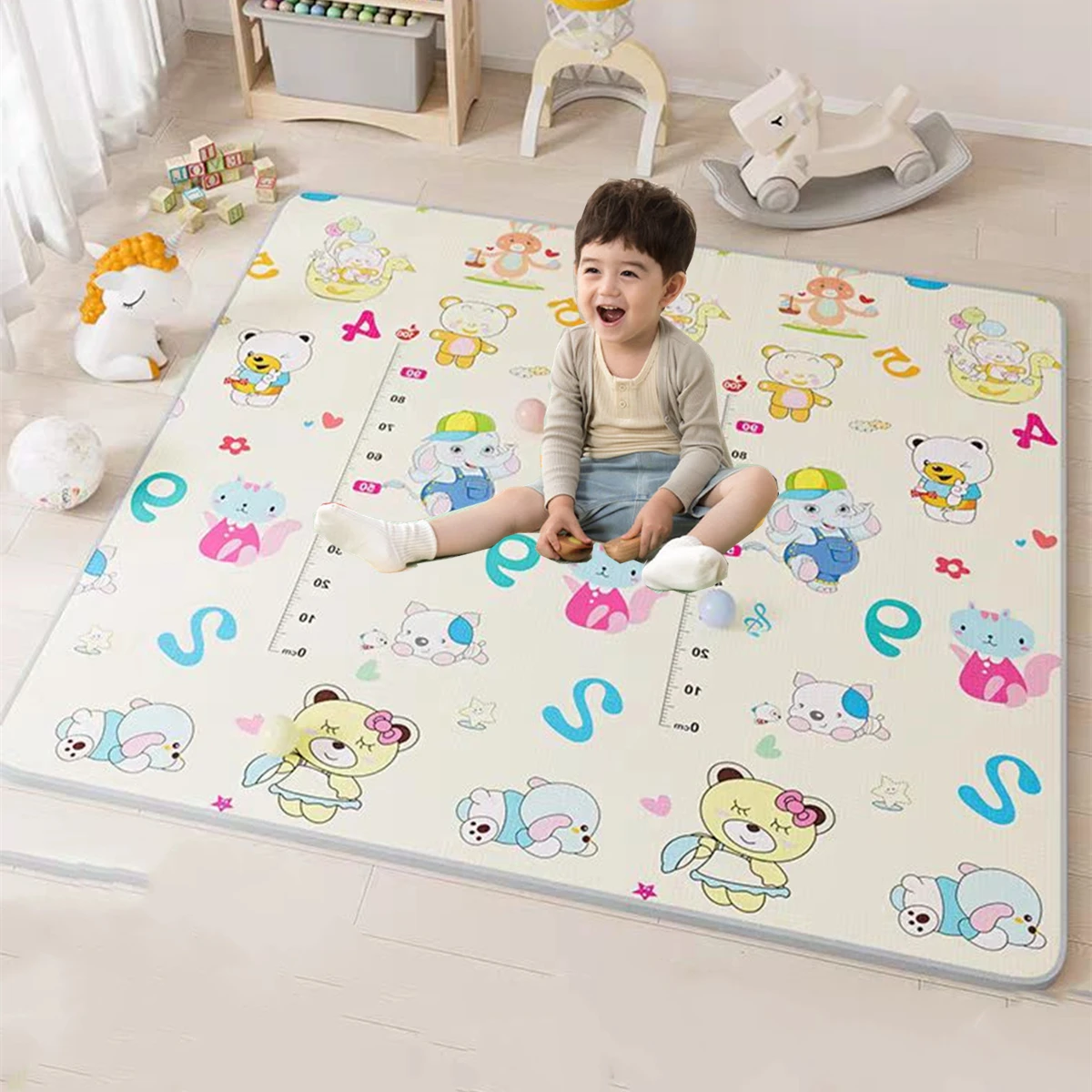Baby Spielen Matte Wasserdicht – Kids Yoga Toys Bewertung und Preis