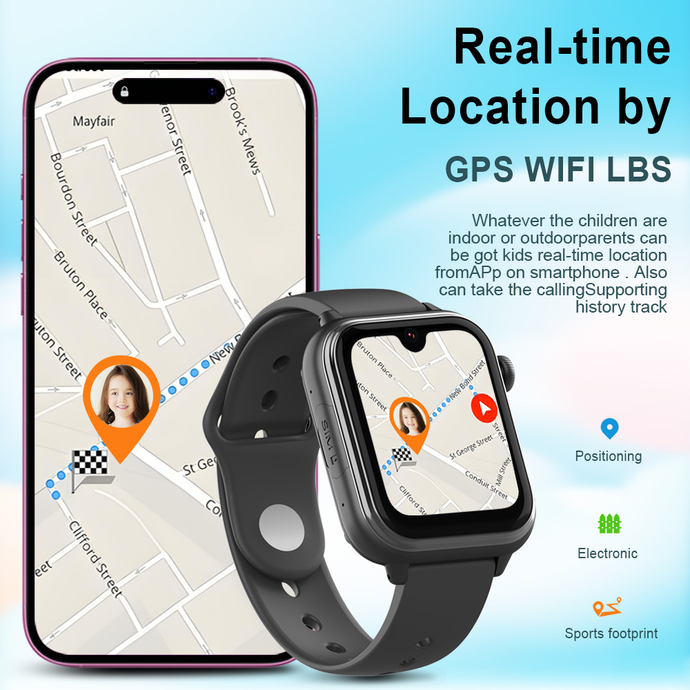 Wonlex KT37 GPS-Smartwatch für – Kids Smartwatch Gps Bewertung und Preis