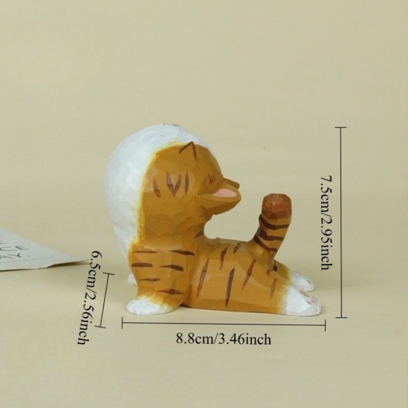 „Yoga Cat“ Handgefertigte hölz – Kids Yoga Toys Bewertung und Preis